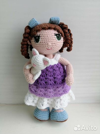 Кукла вязаная крючком