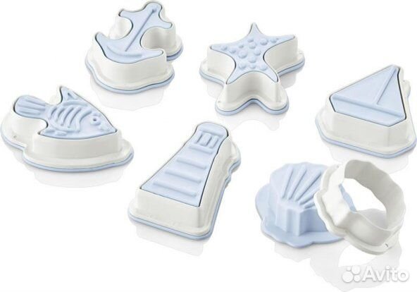 Набор форм для печенья море Bager 6 предметов