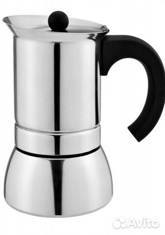 Гейзерная кофеварка новая