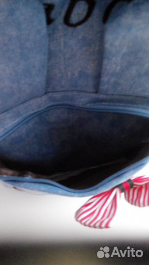 Новый голубой рюкзак