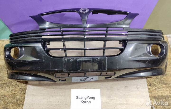 Бампер передний SsangYong Kyron до рестайл, 2006г