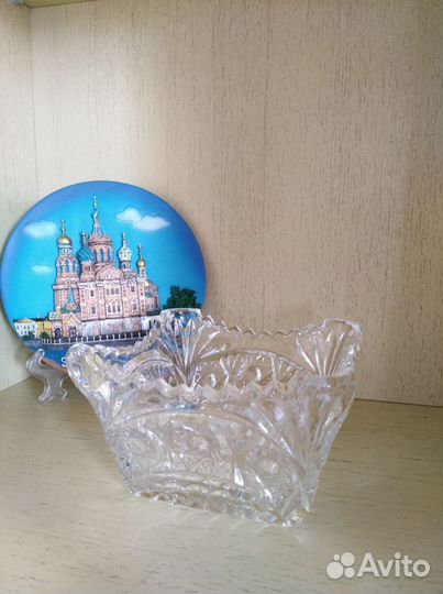 Ваза хрустальная СССР