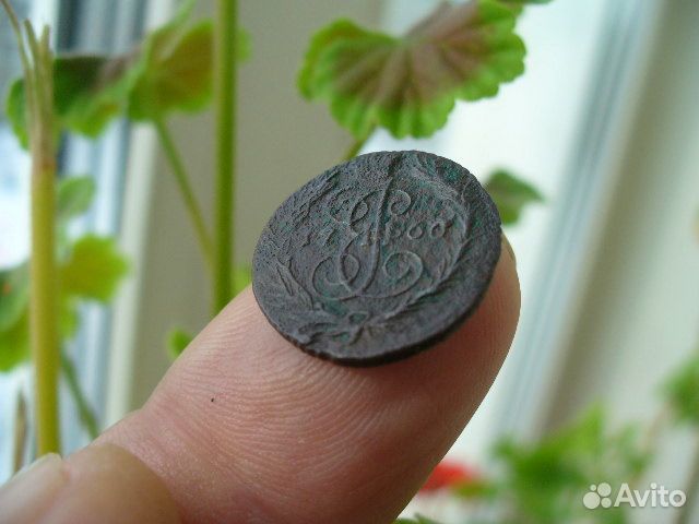 Полушка 1766г