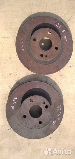 Диск тормозной передний Mazda 323 BJ