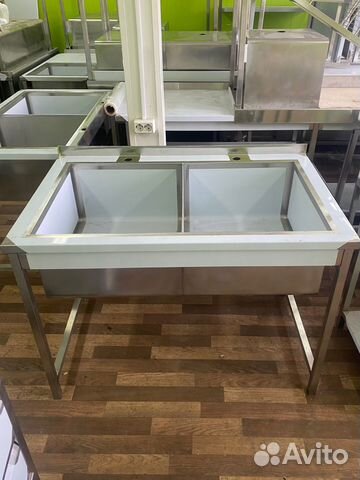 Ванна моечная двойная