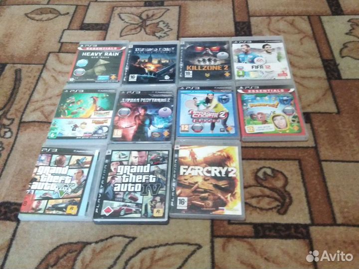 Продаю игры бу для ps3