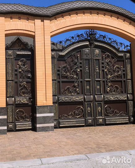 Ворота ручной работы