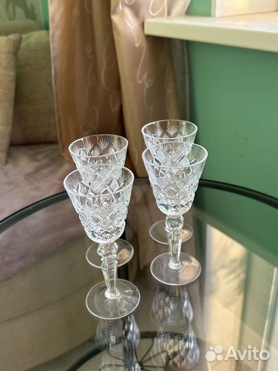 Хрустальные бокалы СССР