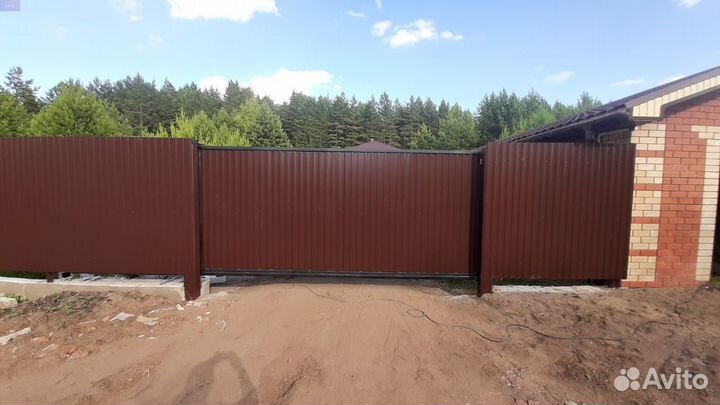 Ворота откатные/раздвижные