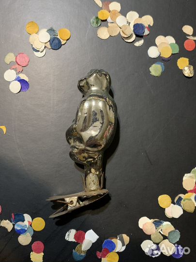 Чукча Якут и Мартышка Елочная игрушка СССР