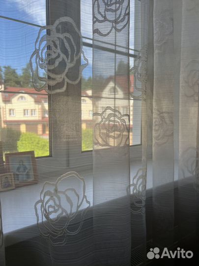 Портьеры и тюль. Комплект. Шторы