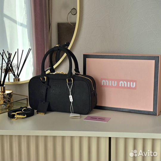 Сумка замшевая Miu Miu