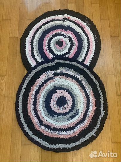 Коврики вязаные