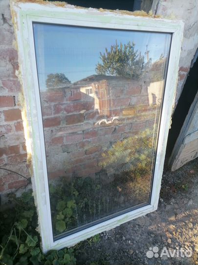 Окно пластиковое глухое