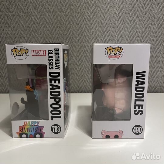 Фигурки funko pop Дедпул и Пухля