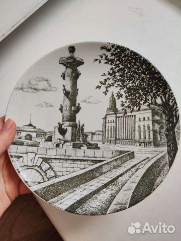 Настенная тарелка Ленинград