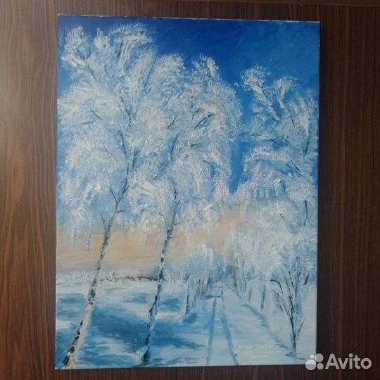 Картина маслом на холсте