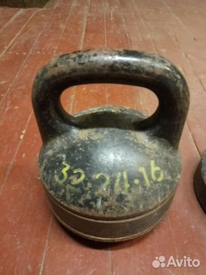 Гиря разборная 16 24 32 кг