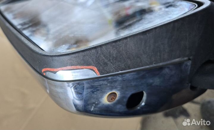 Зеркало volvo VNL правое, хром б/у 20254