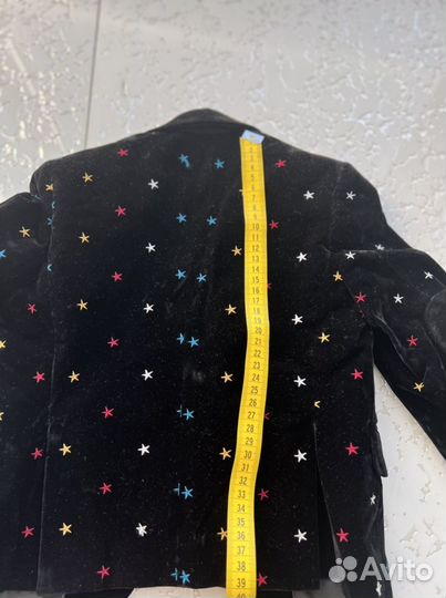 Пиджак из бархата для мальчика