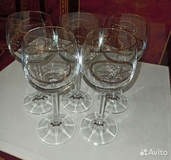 Фужеры бокалы Богемия