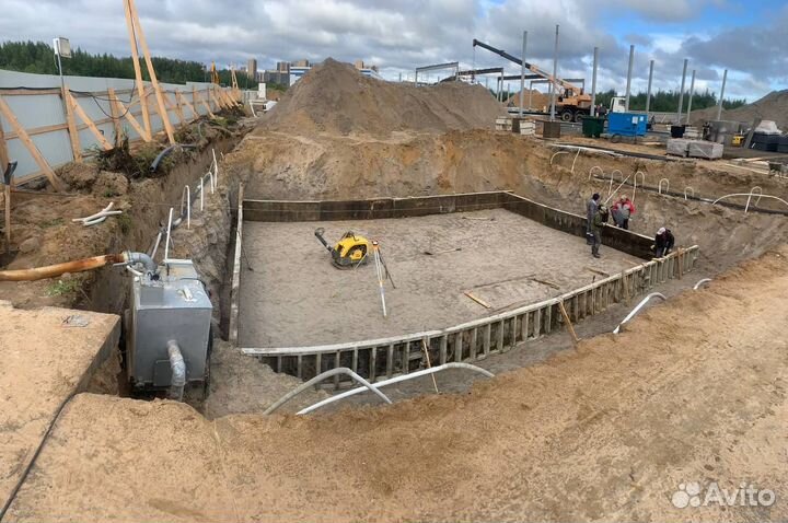 Строительное водопонижение грунтов иглофильтрами