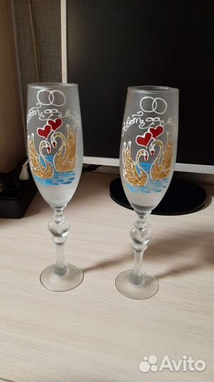 Свадебные фужеры