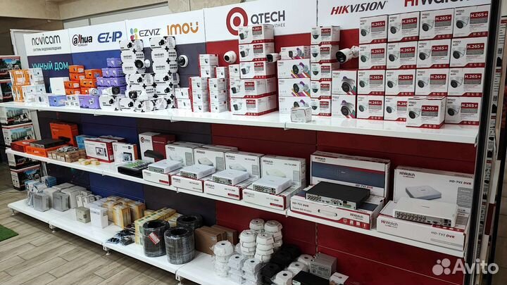 Установка видеонаблюдения