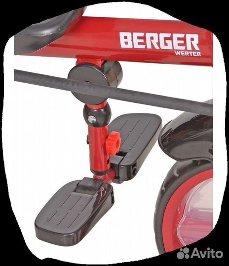 Детский трехколесный велосипед werter berger
