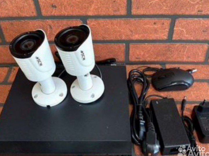 Комплект видеонаблюдения уличный