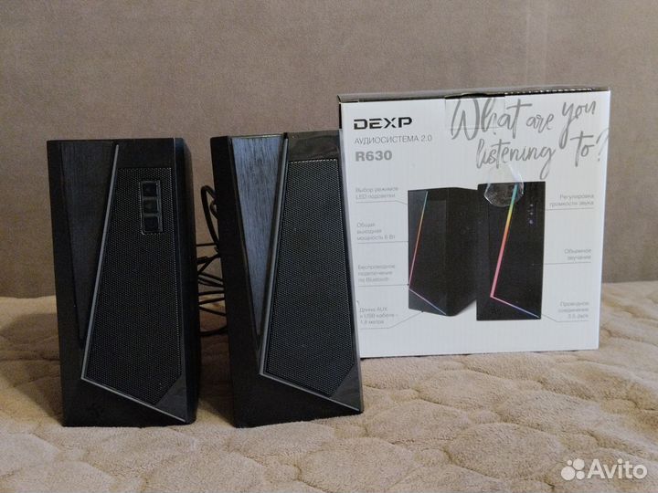 Аудиосистема 2.0 колонки dexp R630