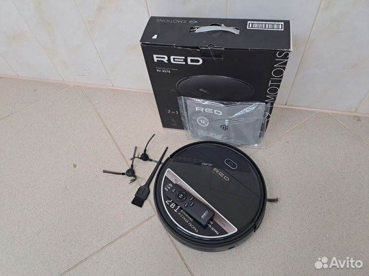 Робот Пылесос RED Emotions RV-R57S