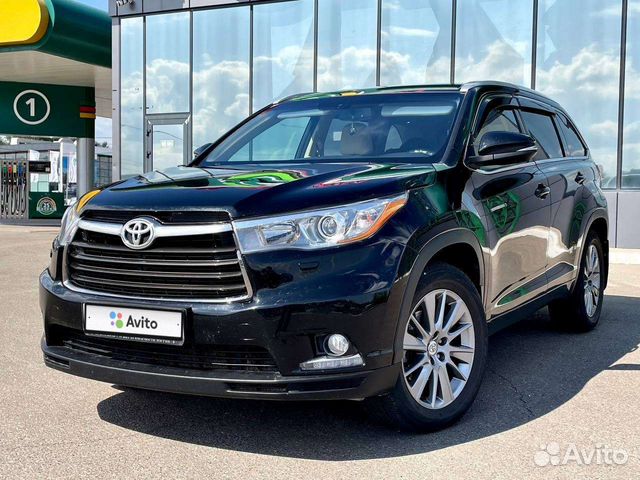 Toyota Highlander 3.5 AT, 2014, 118 000 км