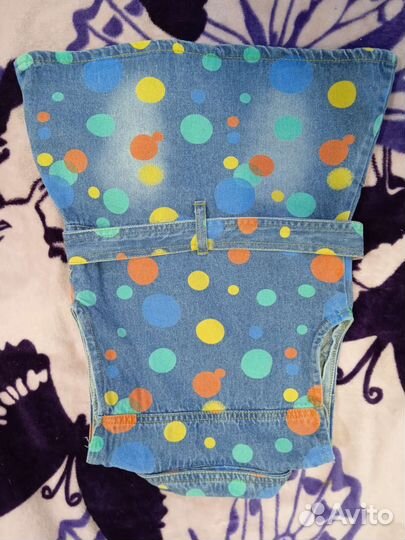 Джинсовый сарафан