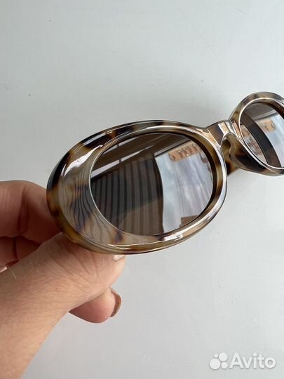 Очки черепаховая оправа