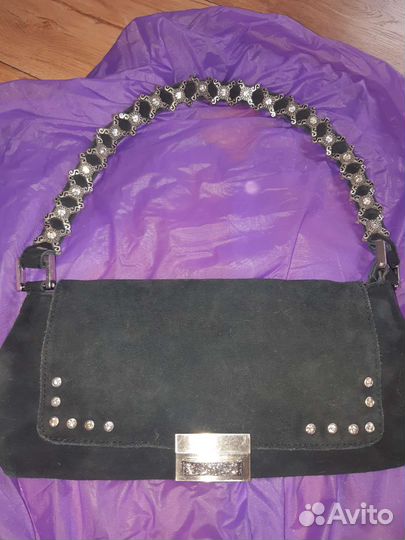 Клатч женский замша