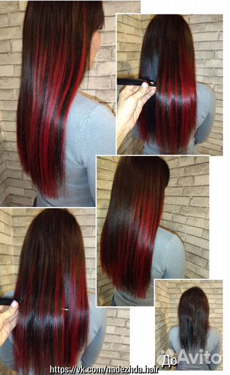 Наращивание, коррекция волос