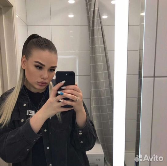 Хвост шиньон