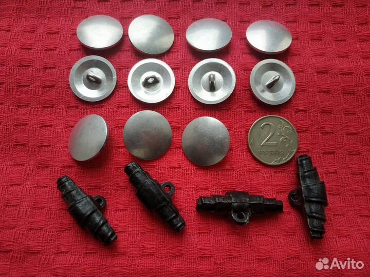 Пуговицы из Чехословакии и СССР (№2)