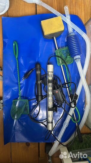 Аквариум 60 литров и коряга мангровая