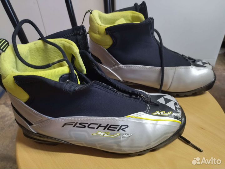 Лыжные ботинки fisher 40 размер