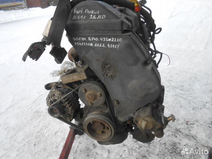 Двигатель Fiat Ducato