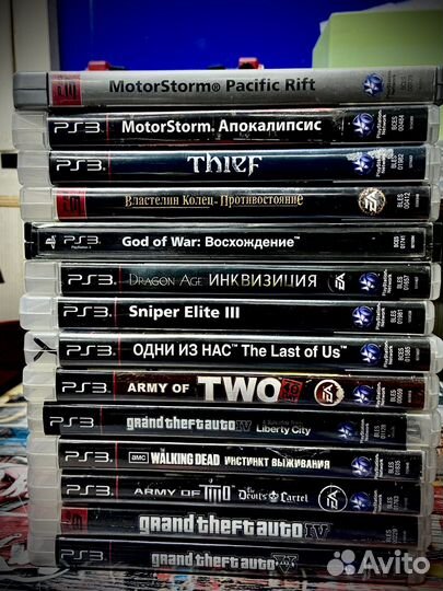 Лицензионные игры для PS3