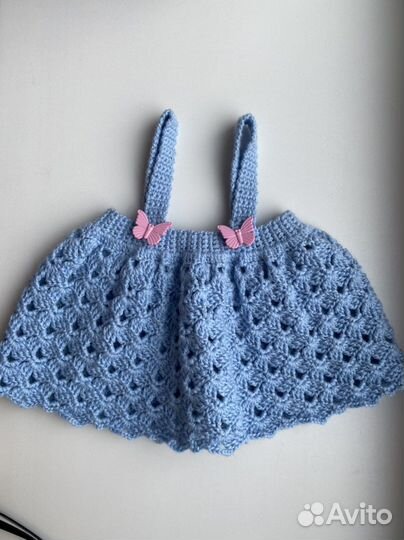 Одежда для кукол и вязаных игрушек.Вязаная одежда