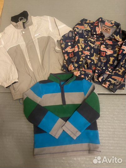 Пакет одежды на мальчика 110-116