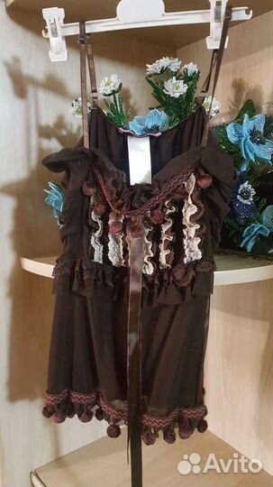 Топ с кружевом