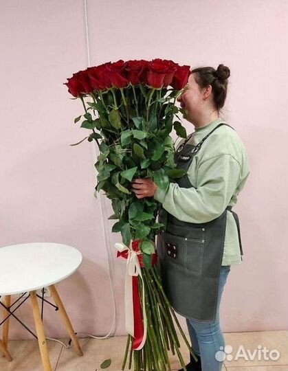 Высокие розы Гигантские розы Доставка цветов