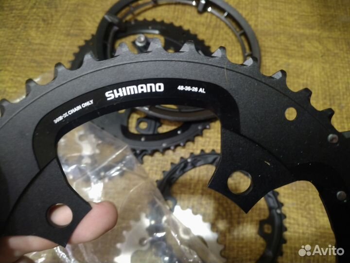 Комплект звёздочек Shimano XT 3x10 48/36/26