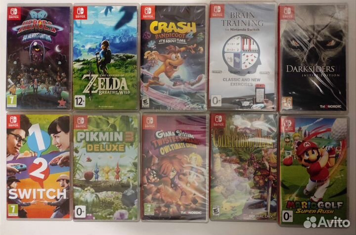 Игры для nintendo switch