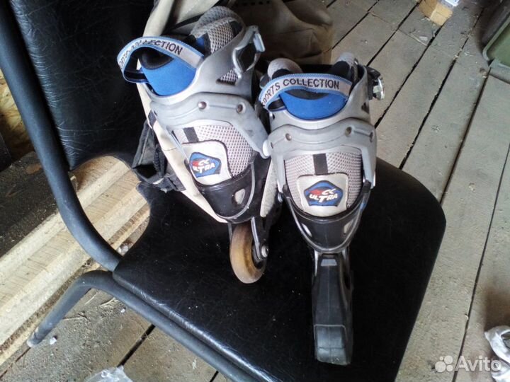 Коньки роликовые раздвижные Camelot размер 37-40